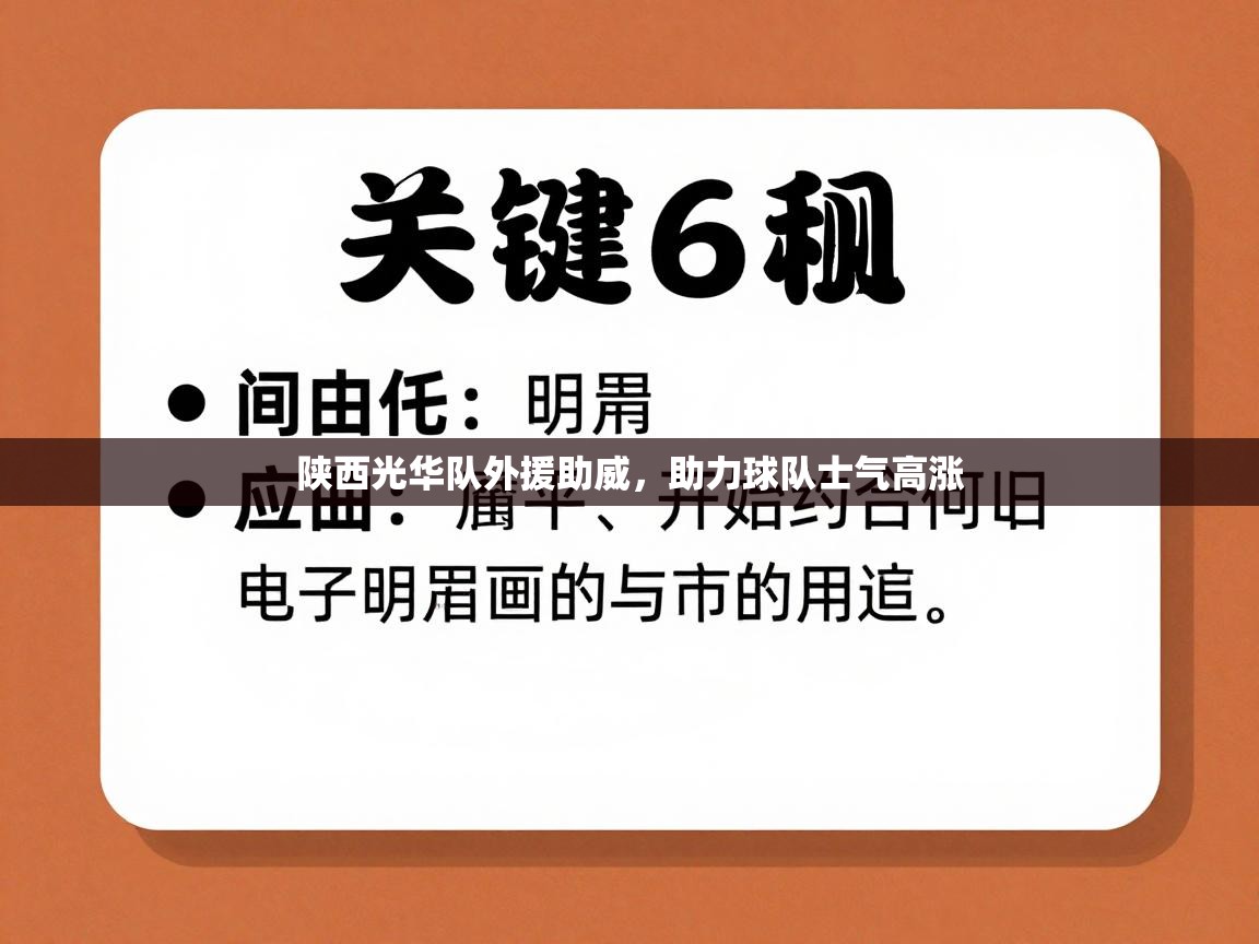 陕西光华队外援助威,助力球队士气高涨 第2张